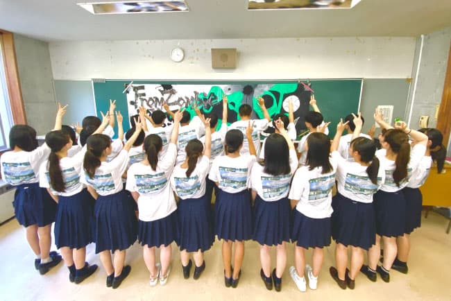 クラスTシャツ作製事例2