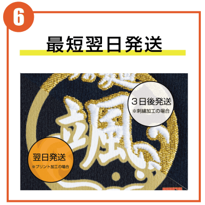 翌日出荷100%保証