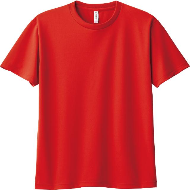 レッド｜スピードドライTシャツ