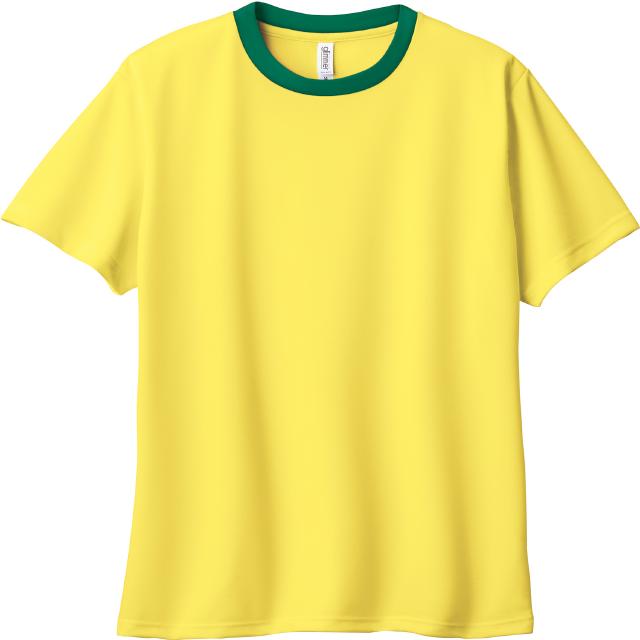 イエロー×グリーン｜スピードドライTシャツ