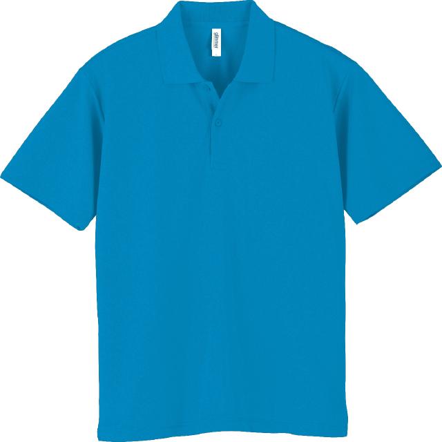 ターコイズ｜爽快ドライポロシャツ