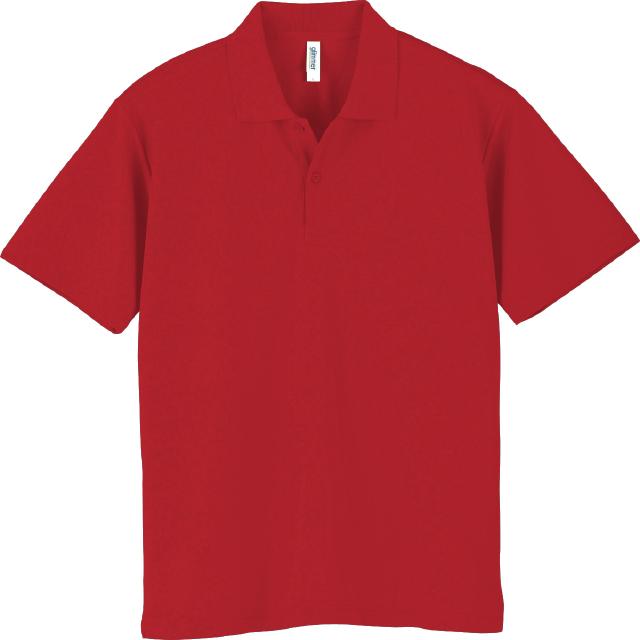 ガーネットレッド｜爽快ドライポロシャツ