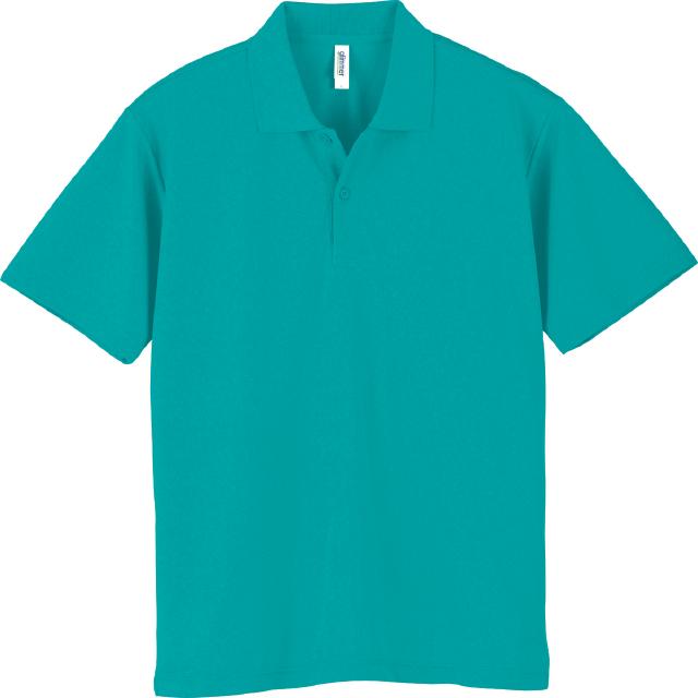 ミントブルー｜爽快ドライポロシャツ