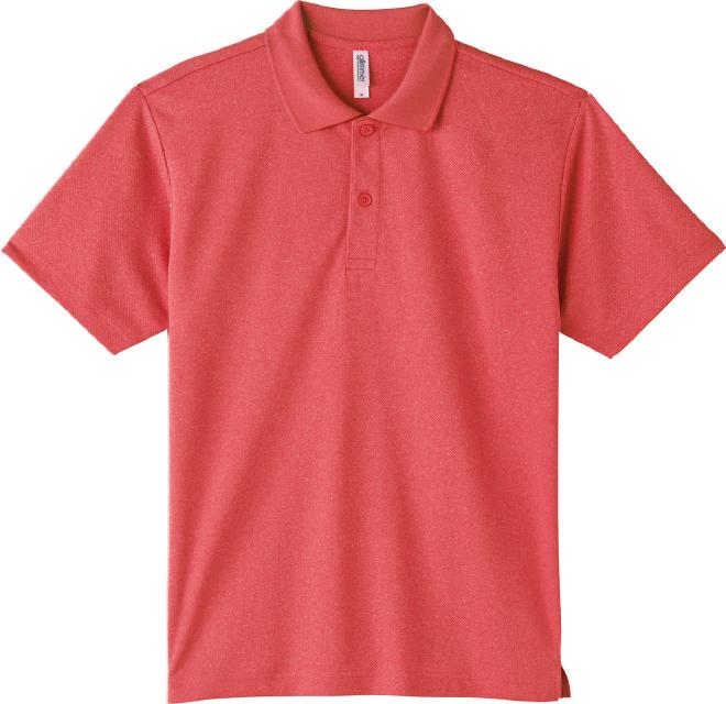 ミックスレッド｜爽快ドライポロシャツ