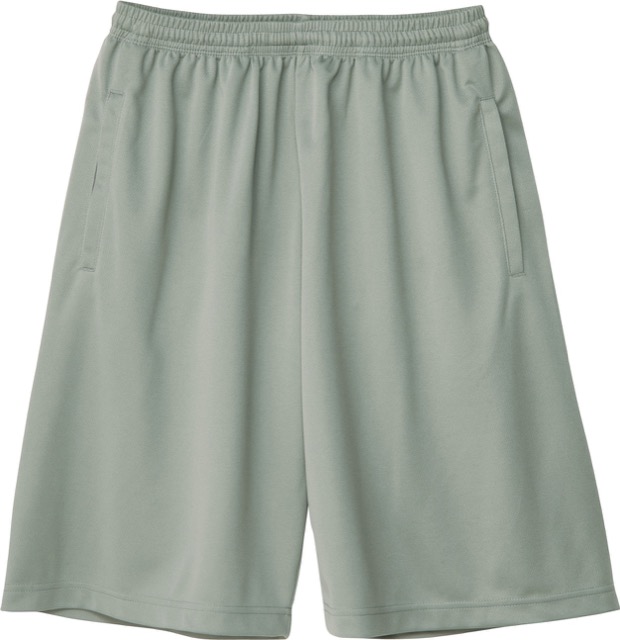 グレー｜快適ドライハーフパンツ