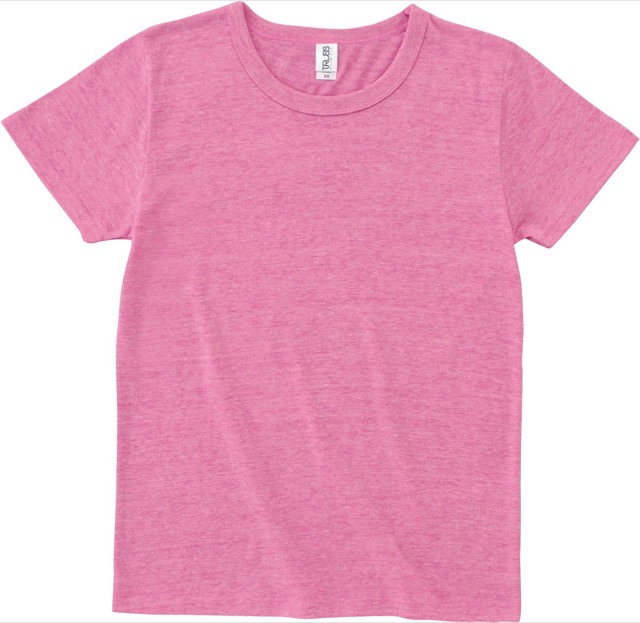 ヘザーピンク｜グッドバランスTシャツ