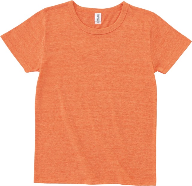 ヘザーオレンジ｜グッドバランスTシャツ