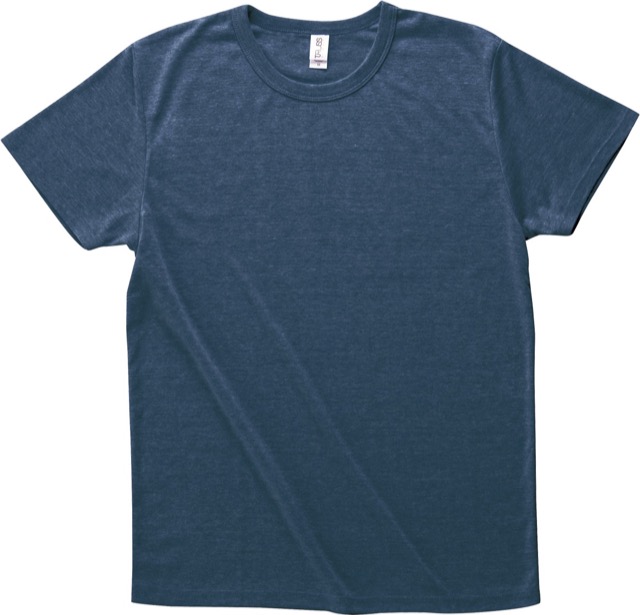 ヘザーディープネイビー｜グッドバランスTシャツ