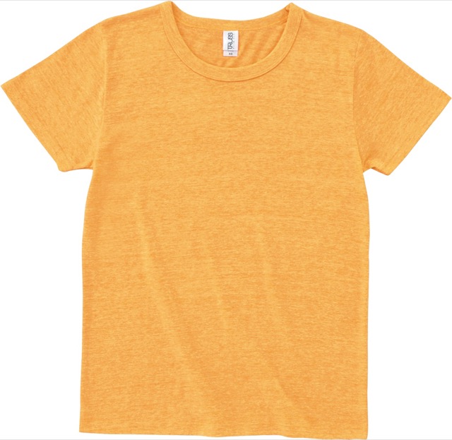 ヘザーイエロー｜グッドバランスTシャツ