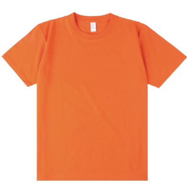 オレンジ｜ハイランクTシャツ
