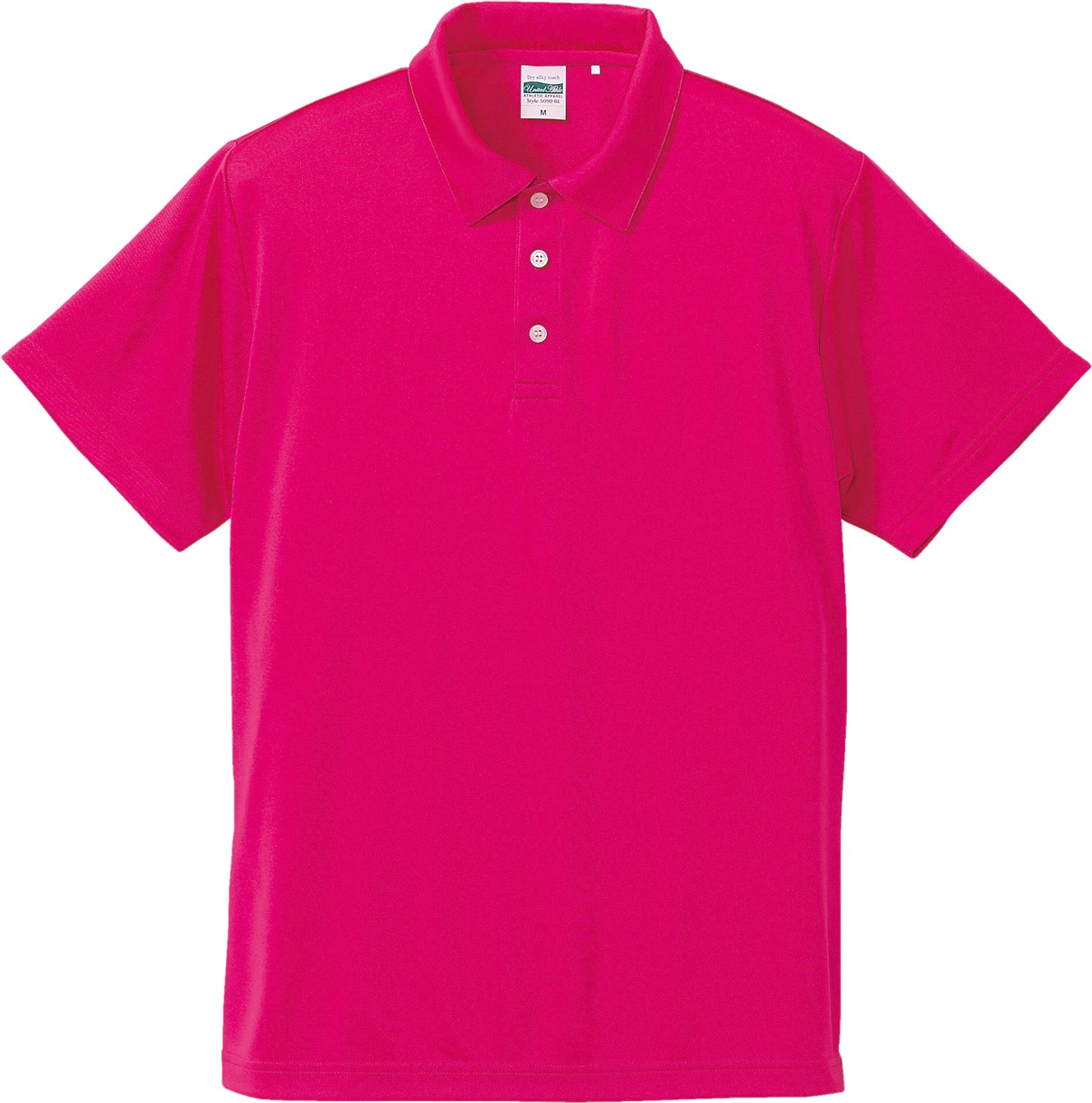 トロピカルピンク｜No.1ドライポロシャツ