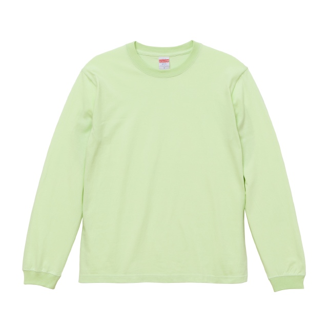 ミルキーライム｜ロングスリーブTシャツ（袖リブ）