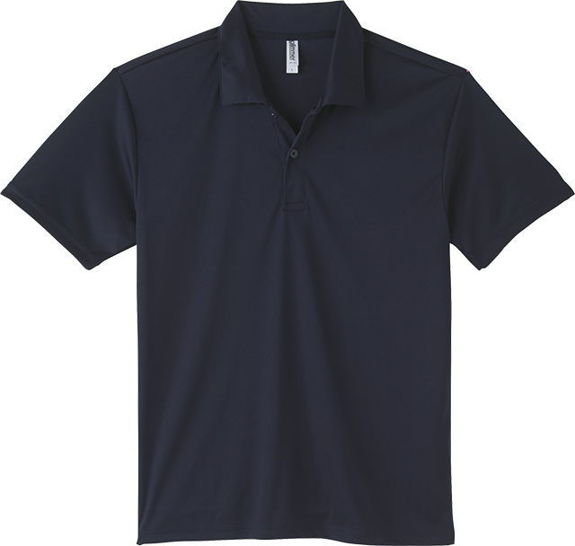 ネイビー｜スポーツドライポロシャツ