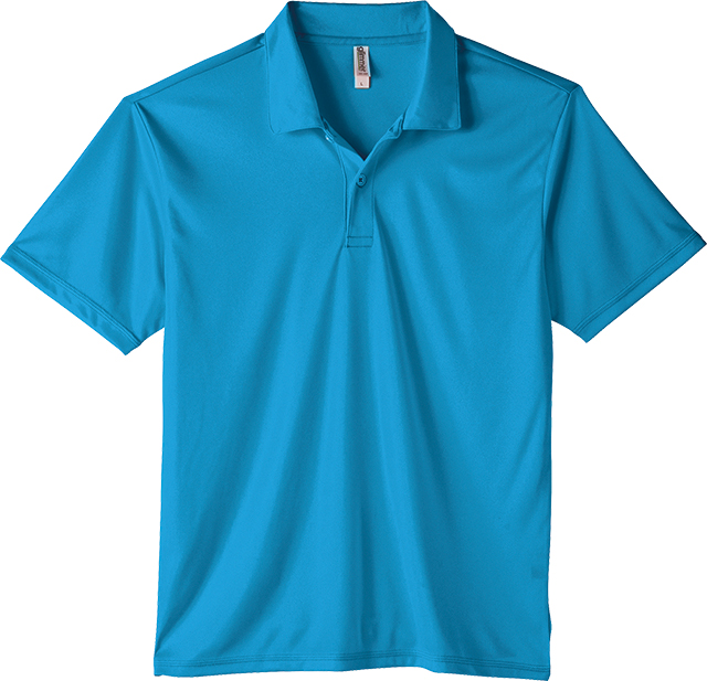 ターコイズ｜スポーツドライポロシャツ
