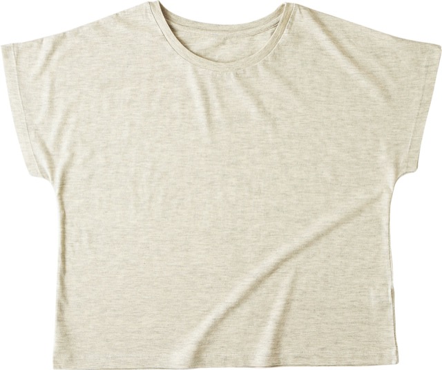 オートミール｜ソフトドルマンTシャツ