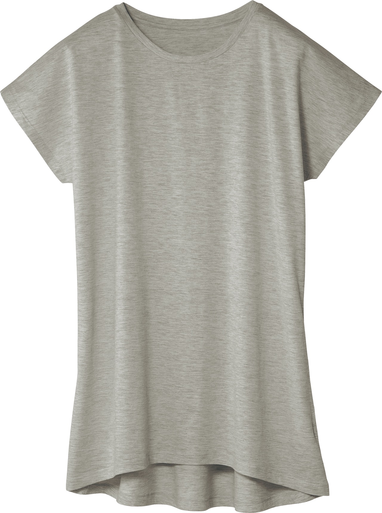 ヘザーグレー｜ゆったりワンピース