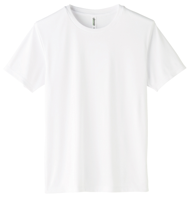 ホワイト｜スポーツドライTシャツ