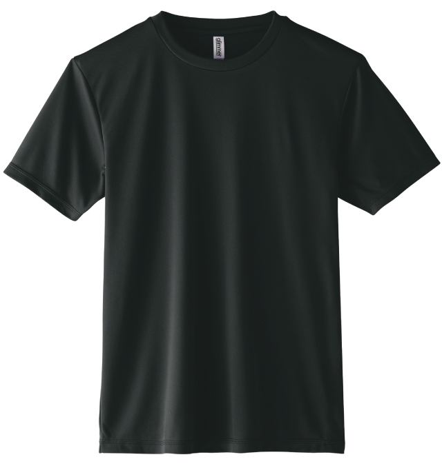 ブラック｜スポーツドライTシャツ