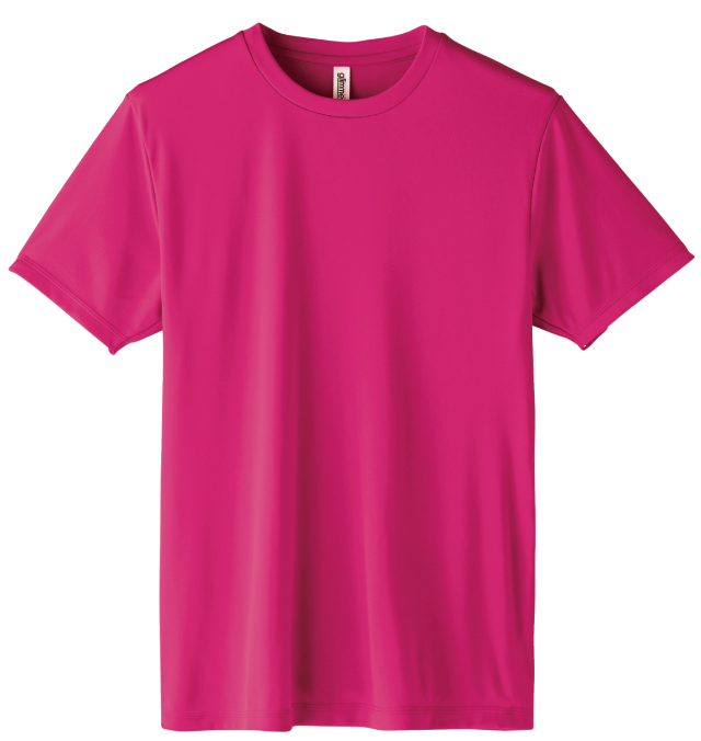ホットピンク｜スポーツドライTシャツ