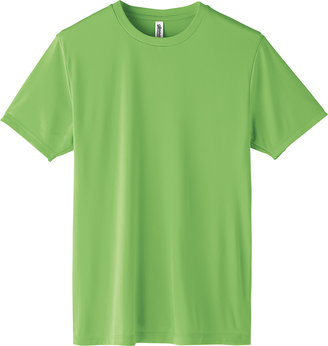 ライム｜スポーツドライTシャツ