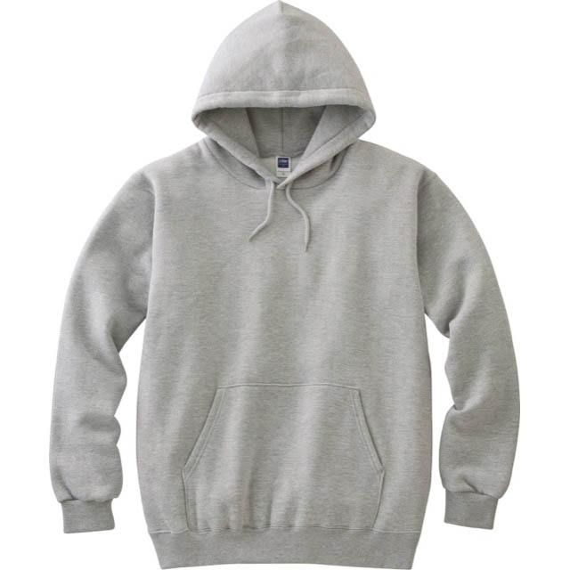 杢グレー｜即日発送ライトパーカー