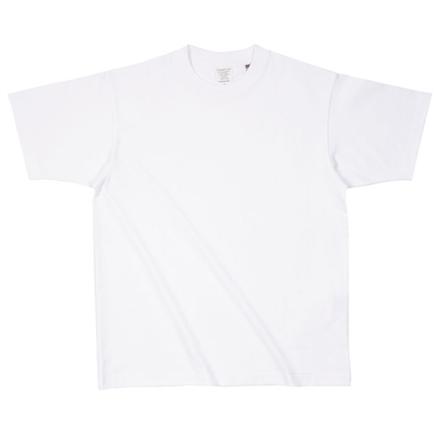 ホワイト｜アメリカンコットンTシャツ