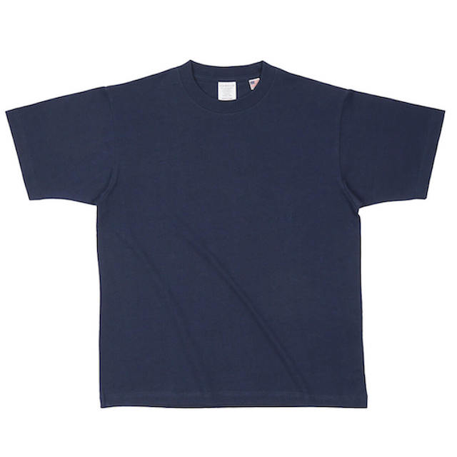 ネイビー｜アメリカンコットンTシャツ