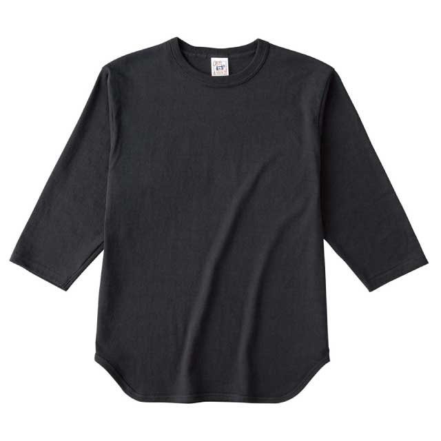 スミクロ｜7分袖ベースボールTシャツ