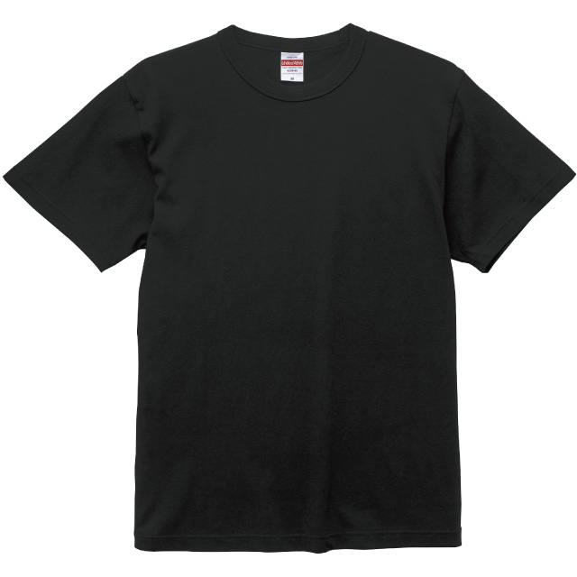 ブラック｜ドライタッチコットンTシャツ