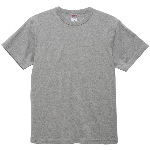 ヘザーグレー｜ドライタッチコットンTシャツ