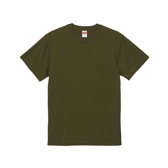 シティグリーン｜マッスルポケットTシャツ