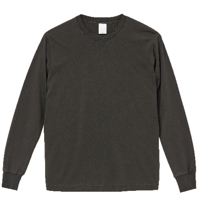 ｳﾞｨﾝﾃｰｼﾞﾌﾞﾗｯｸ｜ピグメントダイ ロングスリーブ Ｔシャツ