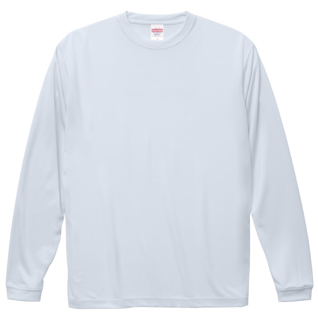 ホワイト｜シルキータッチドライロングTシャツ