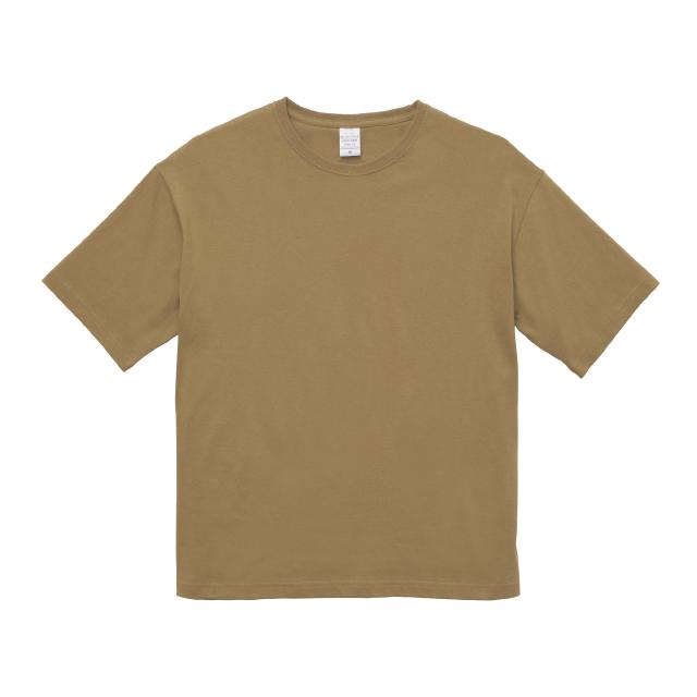 サンドカーキ｜ビッグシルエット Tシャツ