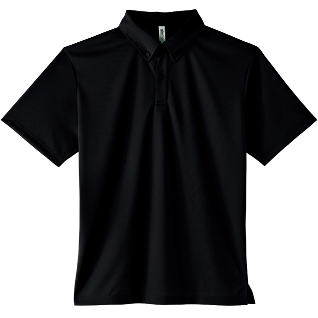 ブラック｜オフィスドライポロシャツ