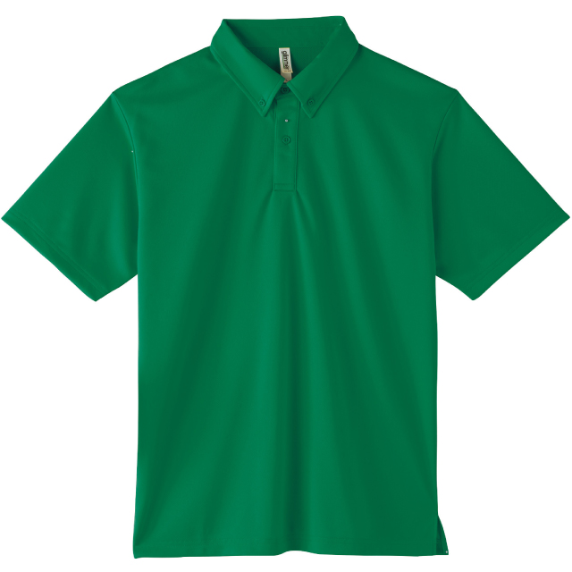 グリーン｜オフィスドライポロシャツ