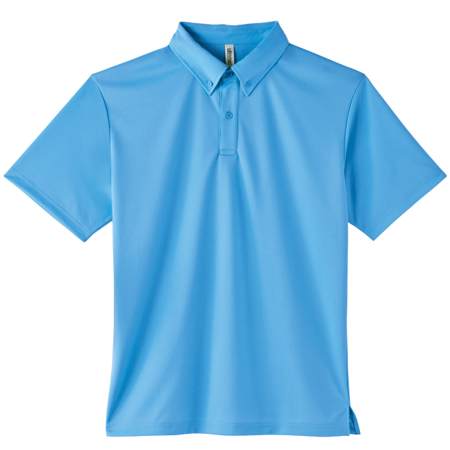 サックス｜オフィスドライポロシャツ