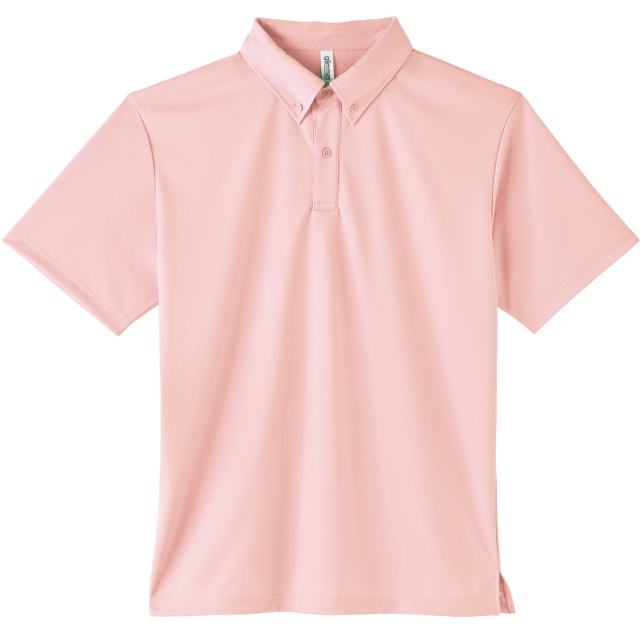 ライトピンク｜オフィスドライポロシャツ