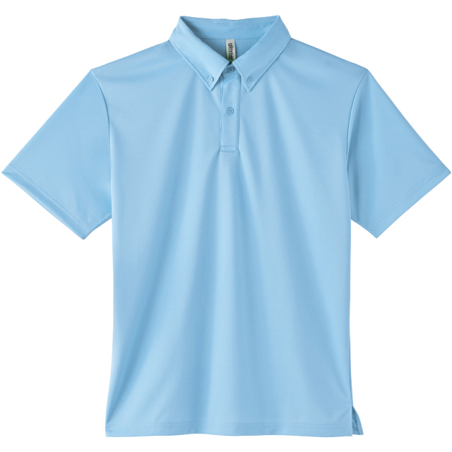 ライトブルー｜オフィスドライポロシャツ