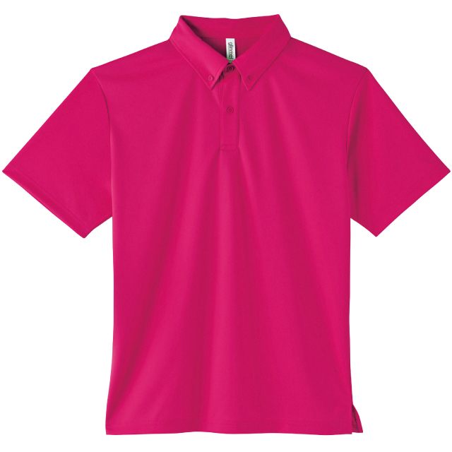 ホットピンク｜オフィスドライポロシャツ