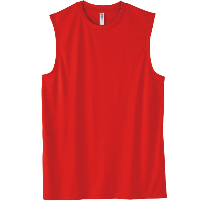 レッド｜スポーツノースリーブ