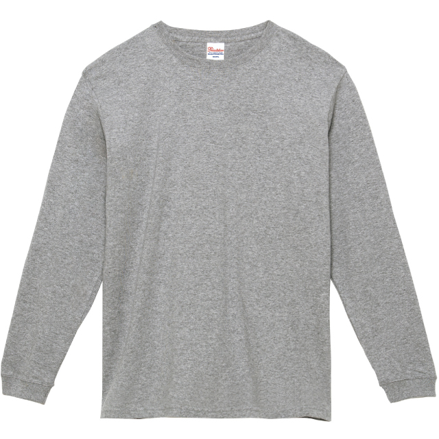 杢グレー｜パーフェクトロングＴシャツ