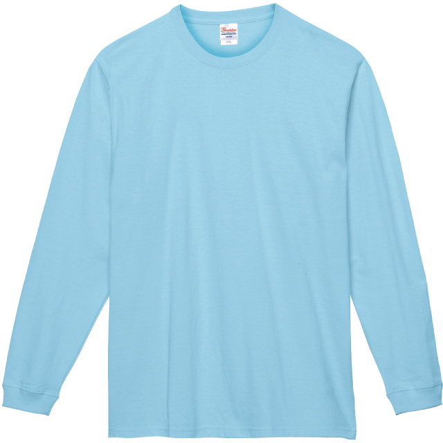 ライトブルー｜パーフェクトロングＴシャツ