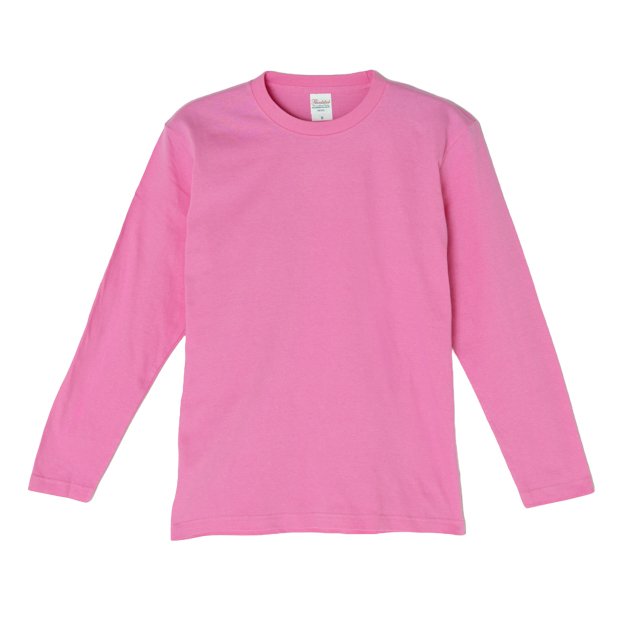 ピンク｜長袖ナイスTシャツ