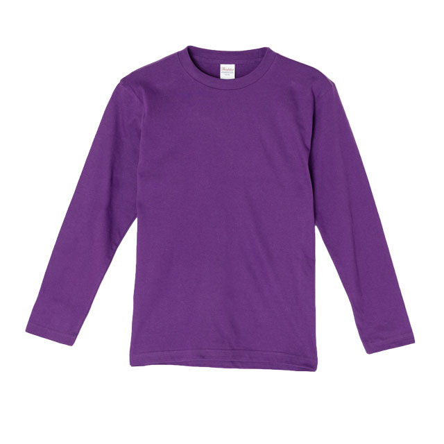 パープル｜長袖ナイスTシャツ