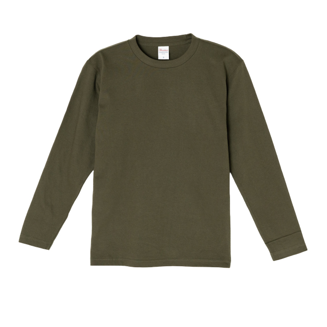 アーミーグリーン｜長袖ナイスTシャツ