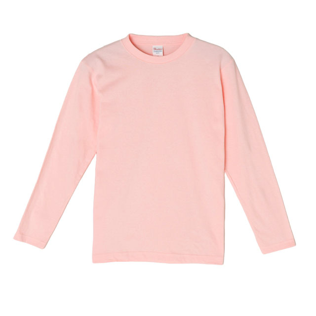 ライトピンク｜長袖ナイスTシャツ