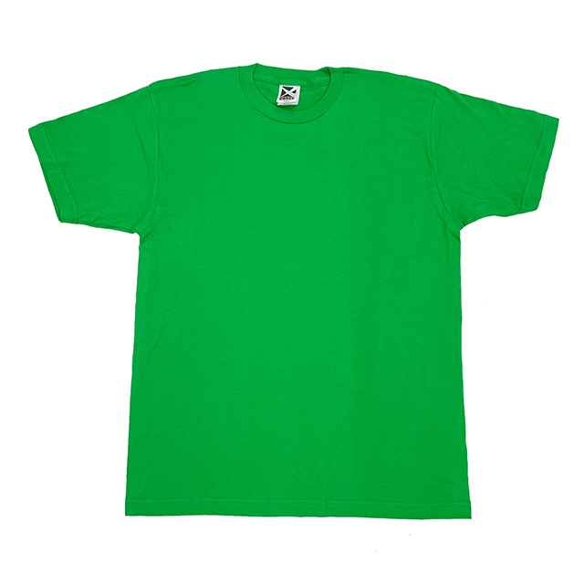 グリーン｜柔らかコットンTシャツ