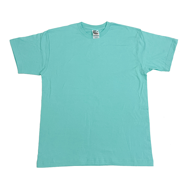 ミントブルー｜柔らかコットンTシャツ