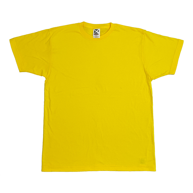 イエロー｜柔らかコットンTシャツ